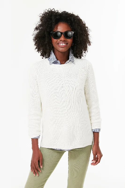 Body Design Chalk Emma Shaker Sweater