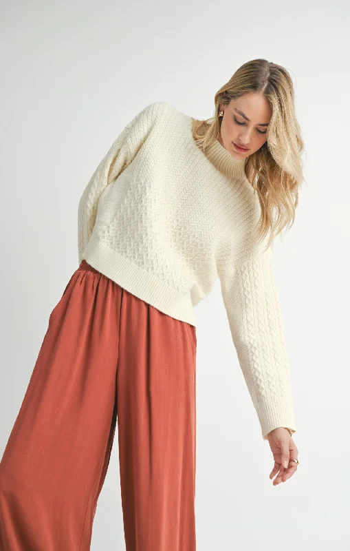 Energy Wear Sadie And Sage Liss Turtleneck Sweater