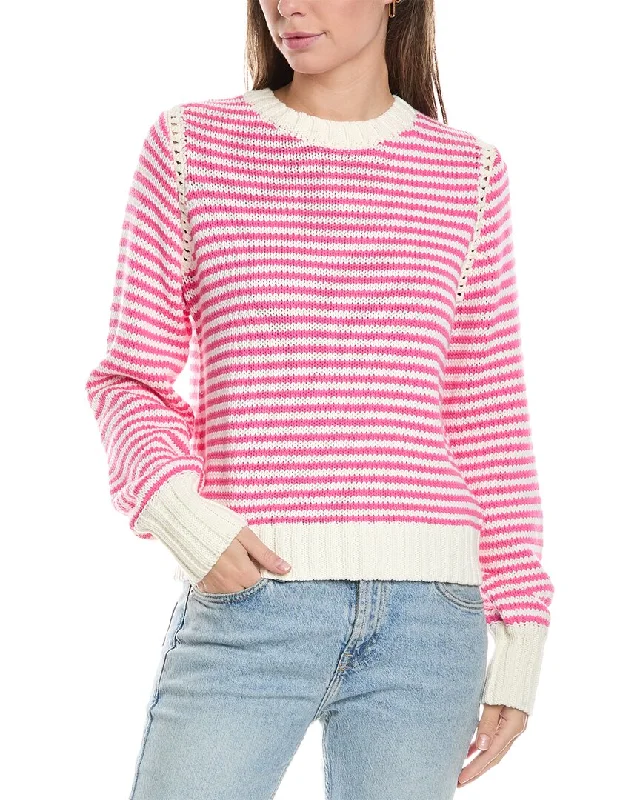 Exquisite Embroidery Michael Stars Casey Sweater
