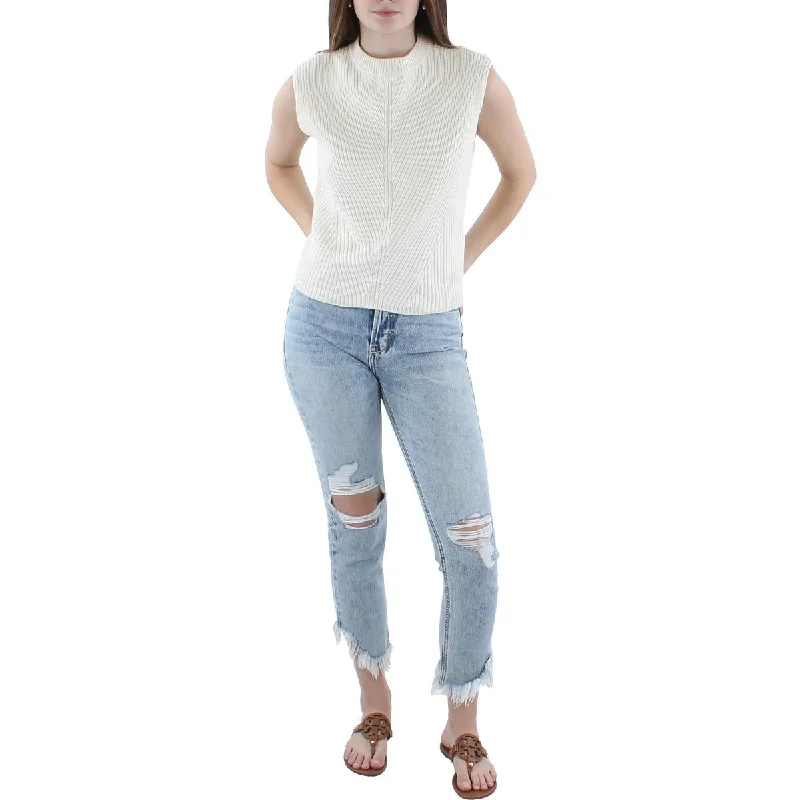 Chic Relaxation Joe's Womens Moira Knit Crewneck Pullover Sweater