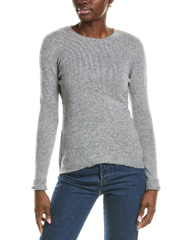 Layered Comfort Forte Cashmere Crewneck Cashmere Sweater