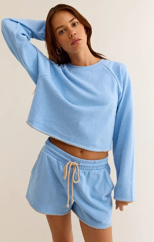 Easy Comfort Style Z Supply Seville Cropped Sweatshirt