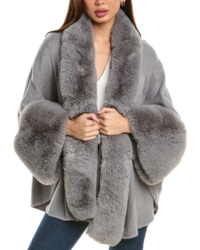 Design Trend Surell Accessories Knit Ruana