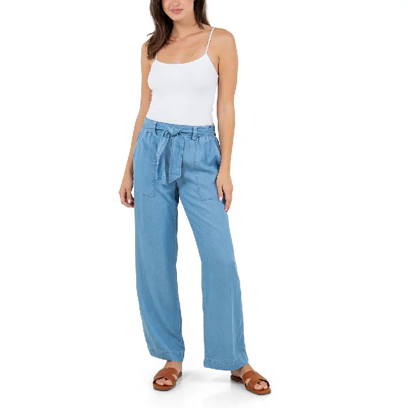 Elegant And Charming Womens Lightweight Lyocell Wide Leg Pants