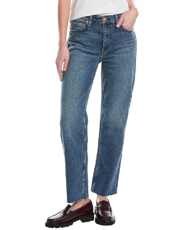 Celebrity Must-have rag & bone Harlow Mid-Rise Straight Leg Jean