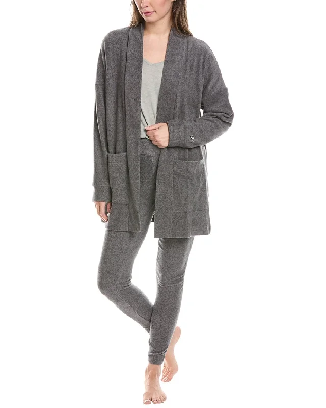 Casual And Comfortable DKNY 2pc Cardigan & Legging Lounge Set