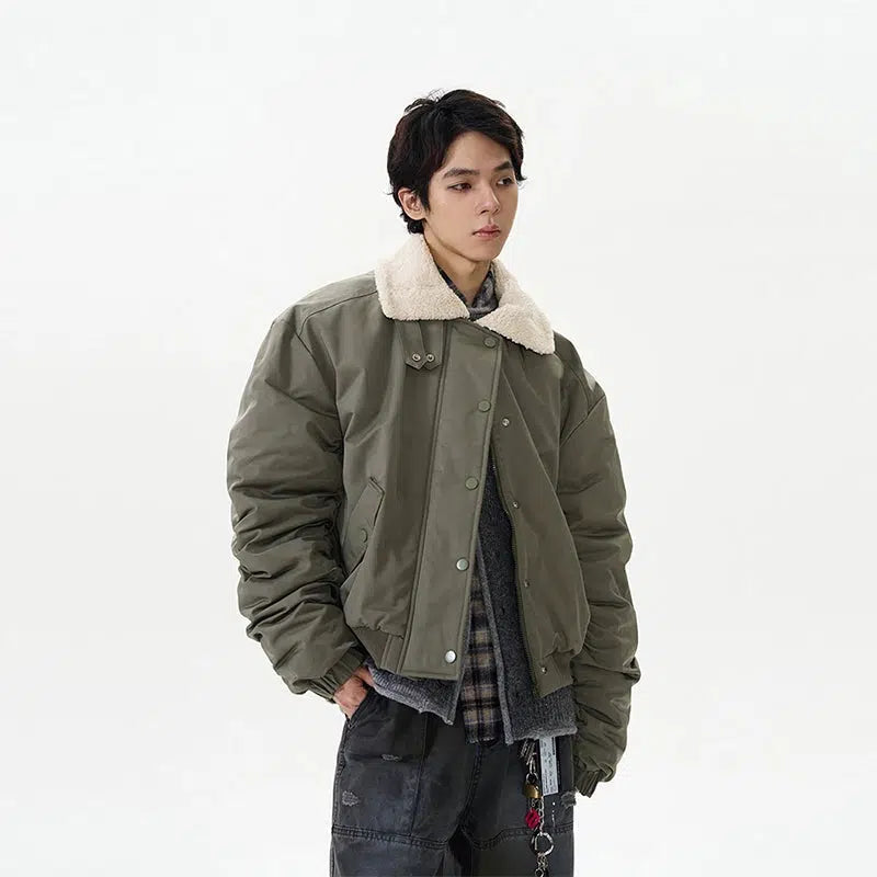 Sexy Fun Sherpa Collar Insulated Jacket