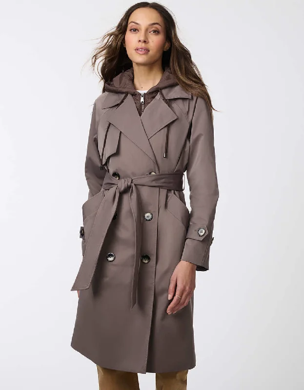Fashionable And Versatile Versa Trench Coat