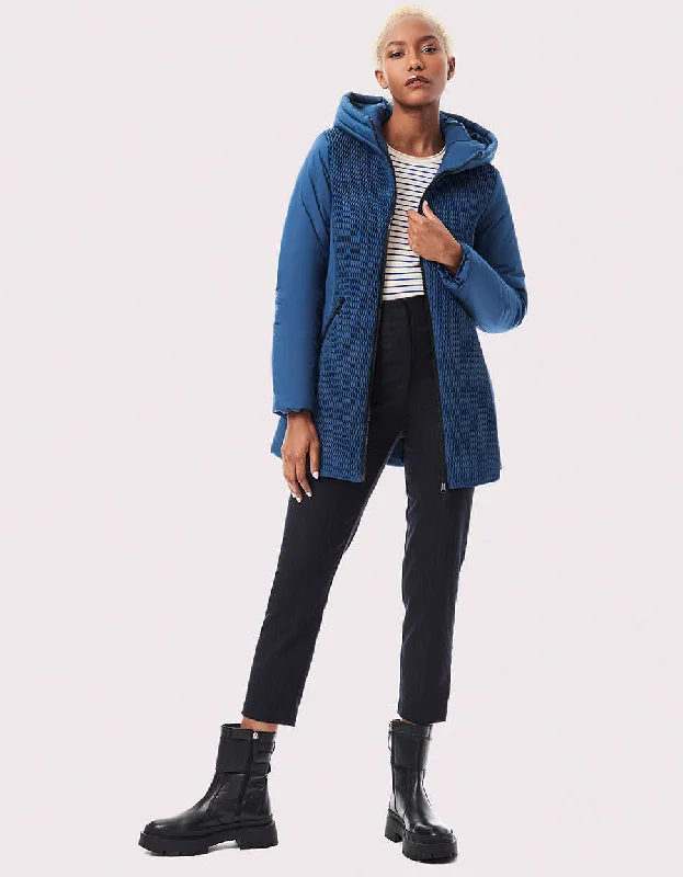 Cozy Street Style Crinkle Combo Puffer Walker