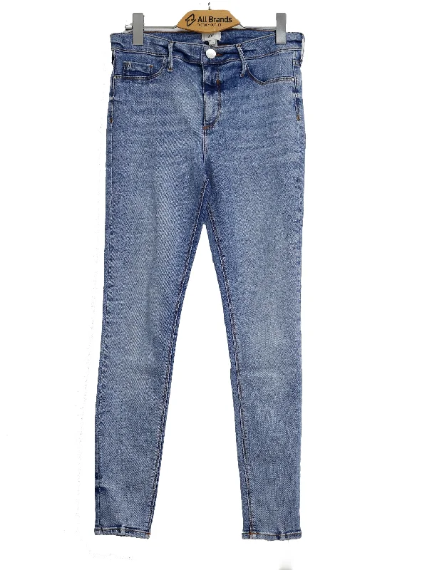 Classic Items Women's Washed Jeans,Light Blue
