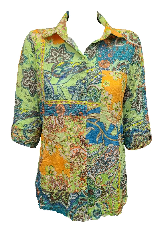 Comfortable Jackets David Cline Elowen Roll Up Sleeve - Stem