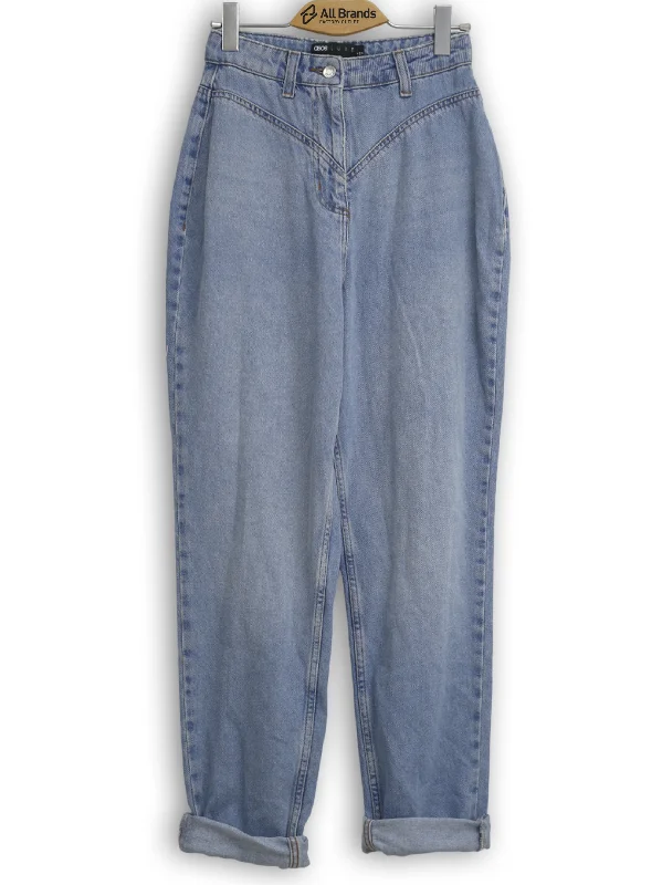 Versatile Itinerary Women's Washed Jeans,Light Blue