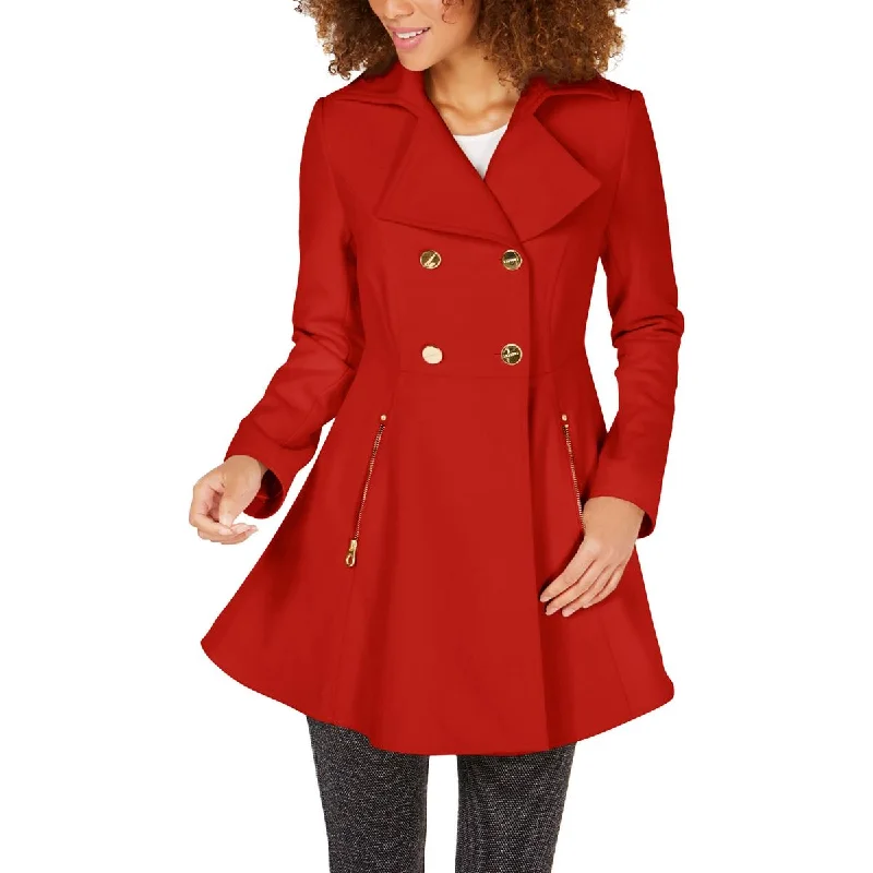 Customized Version Laundry by Shelli Segal Womens Wool Blend Long Wool Coat