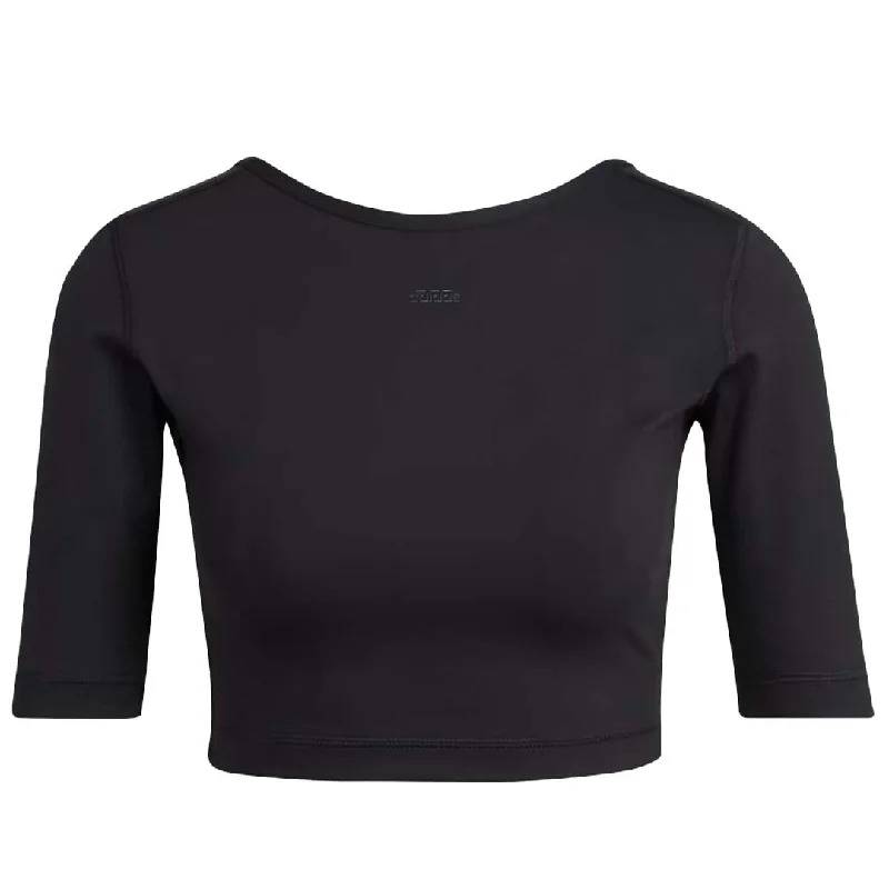 End Of The Year adidas - Women's Aeroready Studio Open-Back Cropped Top (HD8937)