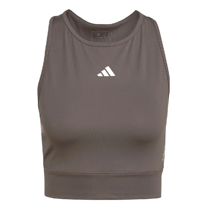 Simple Style adidas - Women's Techfit Colourblock Crop Tank Top (IN5067)