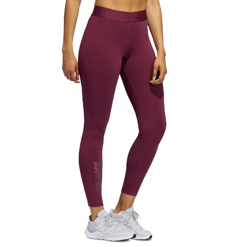 Modern Tailoring adidas Women's Badge Of Sports Leggings Red Size Small