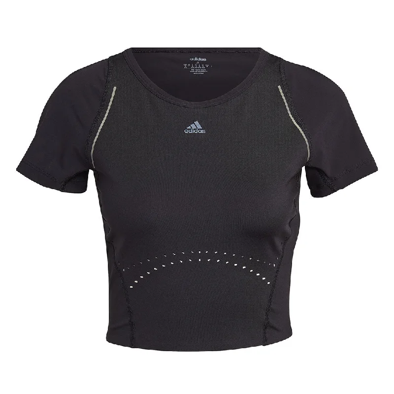 Comfortable Outfits adidas - Women's HIIT 45 Seconds Crop T-Shirt (HM8096)