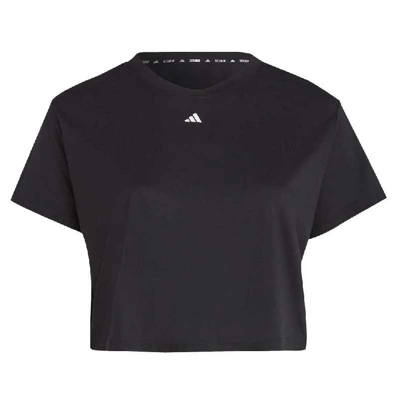Casual Fit adidas - Women's Studio SS T-Shirt (Plus Size) (HN5552)