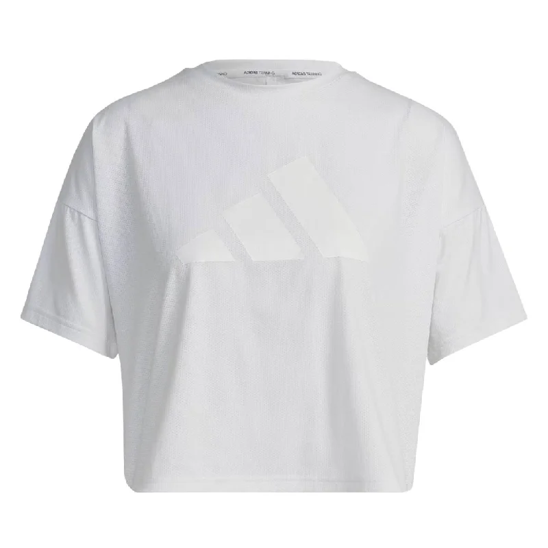Comfortable Wear adidas - Women's Train Icons 3 Bar Logo T-Shirt (HK6965)