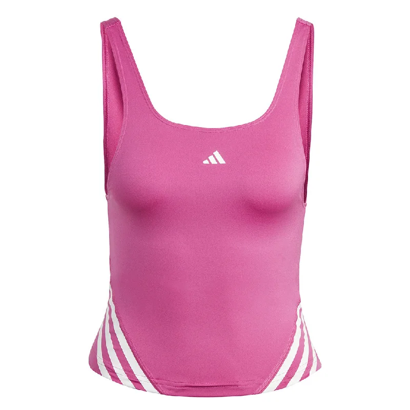 Stylish Wear adidas - Women's Train Icons 3-Stripes Tank Top (HS2385)