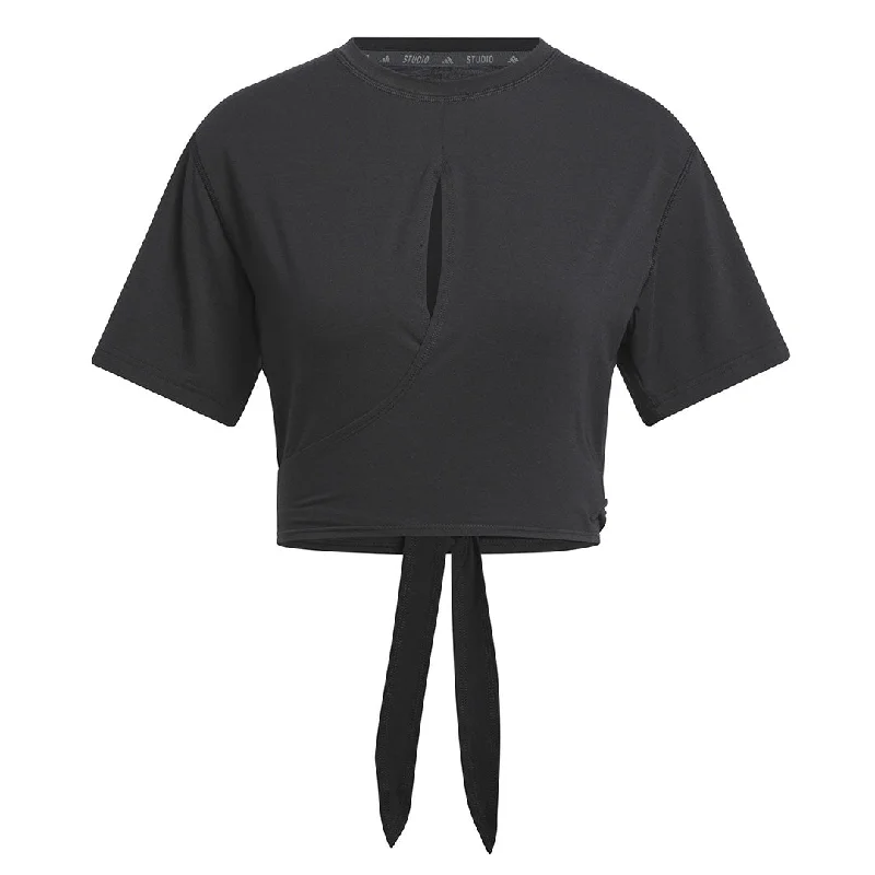 Cozy Look adidas - Women's Yoga Studio T-Shirt (HS8115)
