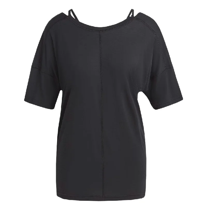 Minimal Classic adidas - Women's Yoga Studio Oversized T-Shirt (HS8117)