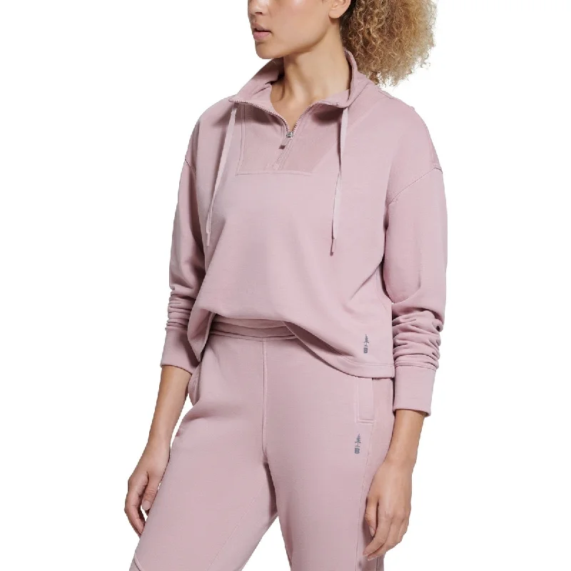 Chic Relaxation Bass Outdoor Women's Batona French Terry Half Zip Sweatshirt Pink Size X-Large - XL Chic Relaxation Bass Outdoor Women's Batona French Terry Half Zip Sweatshirt Pink Size X-Large - XL