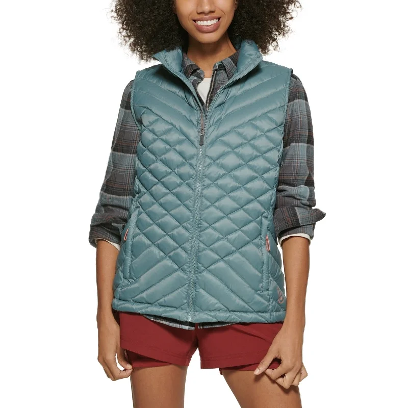 Stylish Casuals Bass Outdoor Women's Trooper Quilted Packable Hiking Vest Blue Size Small Stylish Casuals Bass Outdoor Women's Trooper Quilted Packable Hiking Vest Blue Size Small