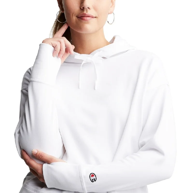 Fresh And Natural Champion Women's Game Day Hoodie White Size Medium