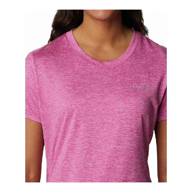 Exquisite Craftsmanship Columbia Women's Hike Crewneck T-Shirt Pink Size 1X