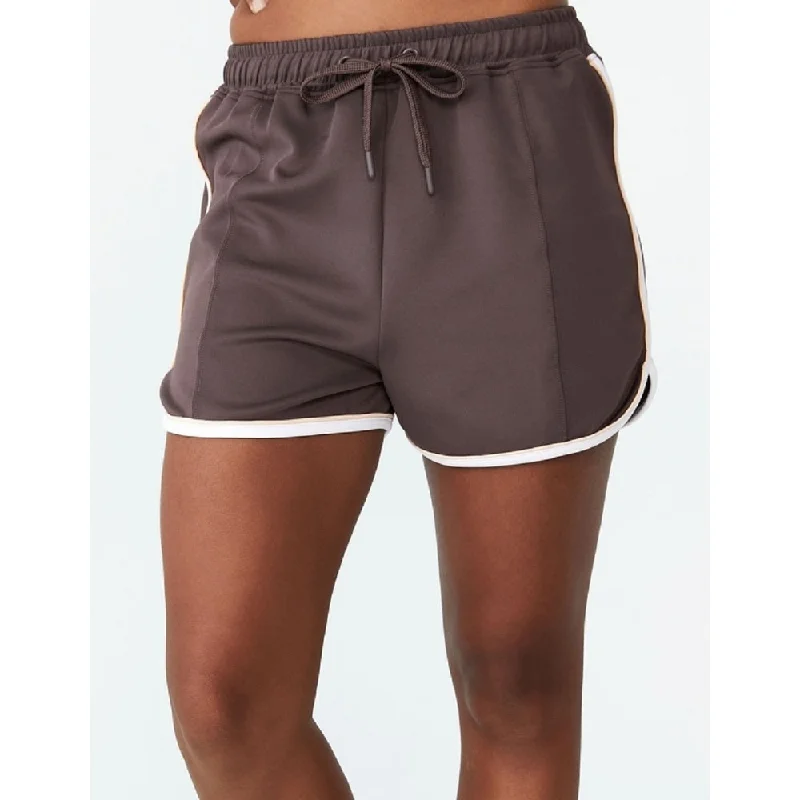 Cozy Fit Wear Cotton On Women's Retro Gym Shorts Brown Size Medium