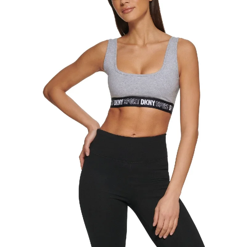 Must-have For Autumn And Winter Dkny Women's Outline Logo Elastic Bralette Gray Size Large Must-have For Autumn And Winter Dkny Women's Outline Logo Elastic Bralette Gray Size Large