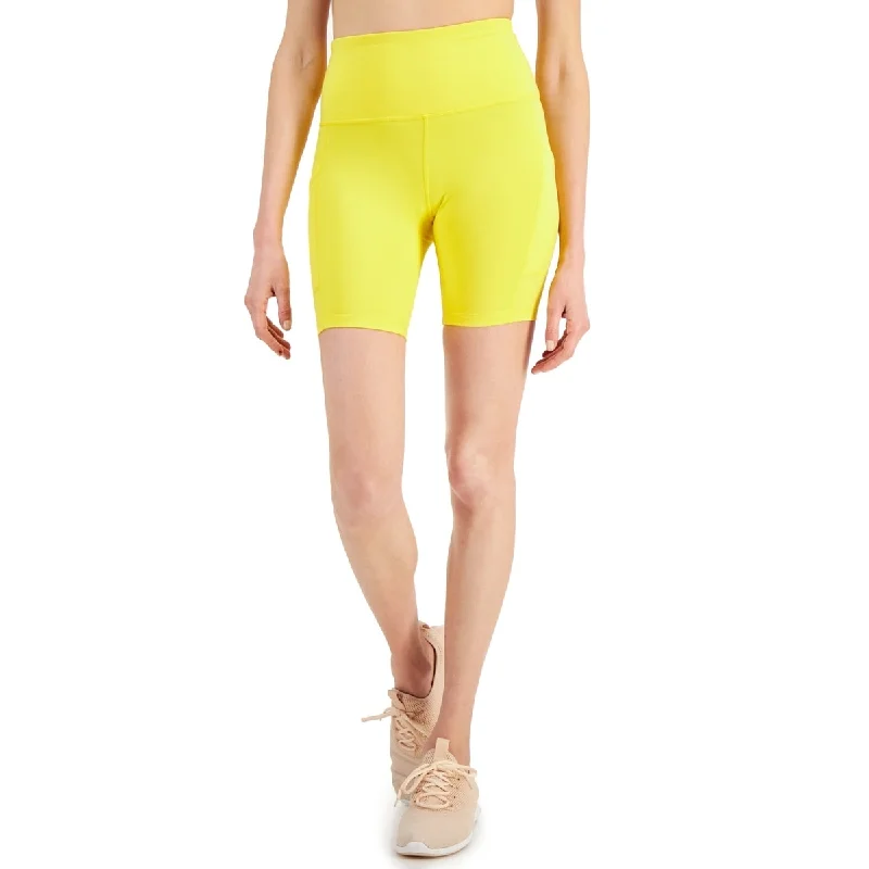 Celebrity Style ID Ideology Women's Compression 7 Bike Shorts Yellow Size X-Large - XL Celebrity Style ID Ideology Women's Compression 7 Bike Shorts Yellow Size X-Large - XL