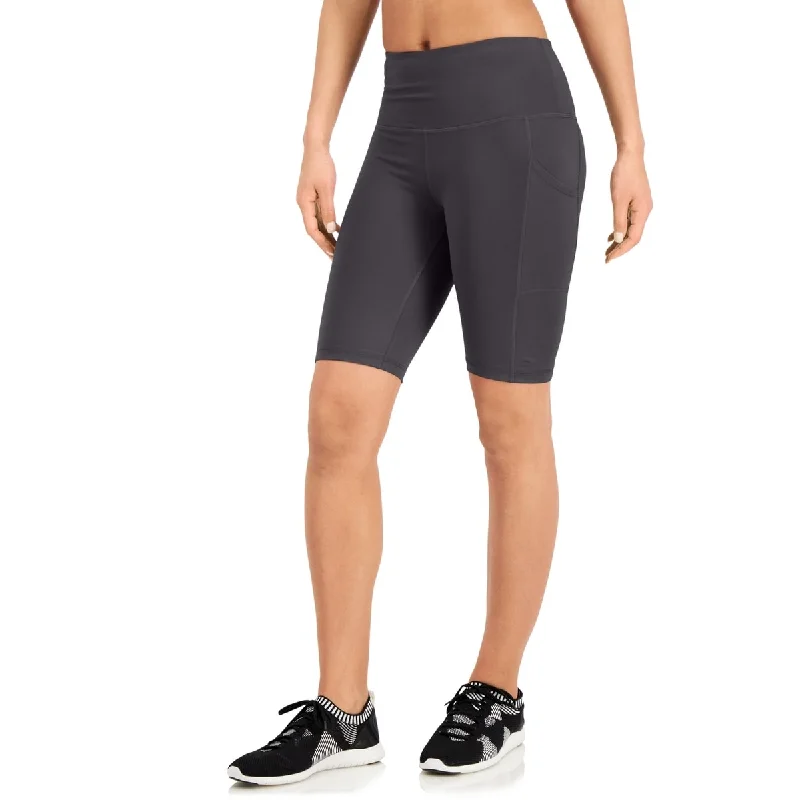 Tropical Style ID Ideology Women's Compression High Rise 10 Bike Shorts Gray Size X-Small - XS Tropical Style ID Ideology Women's Compression High Rise 10 Bike Shorts Gray Size X-Small - XS