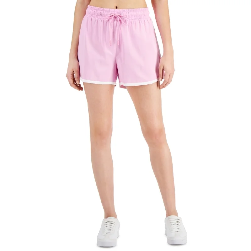Warm Chic Outfits ID Ideology Women's Drawstring Running Shorts Pink