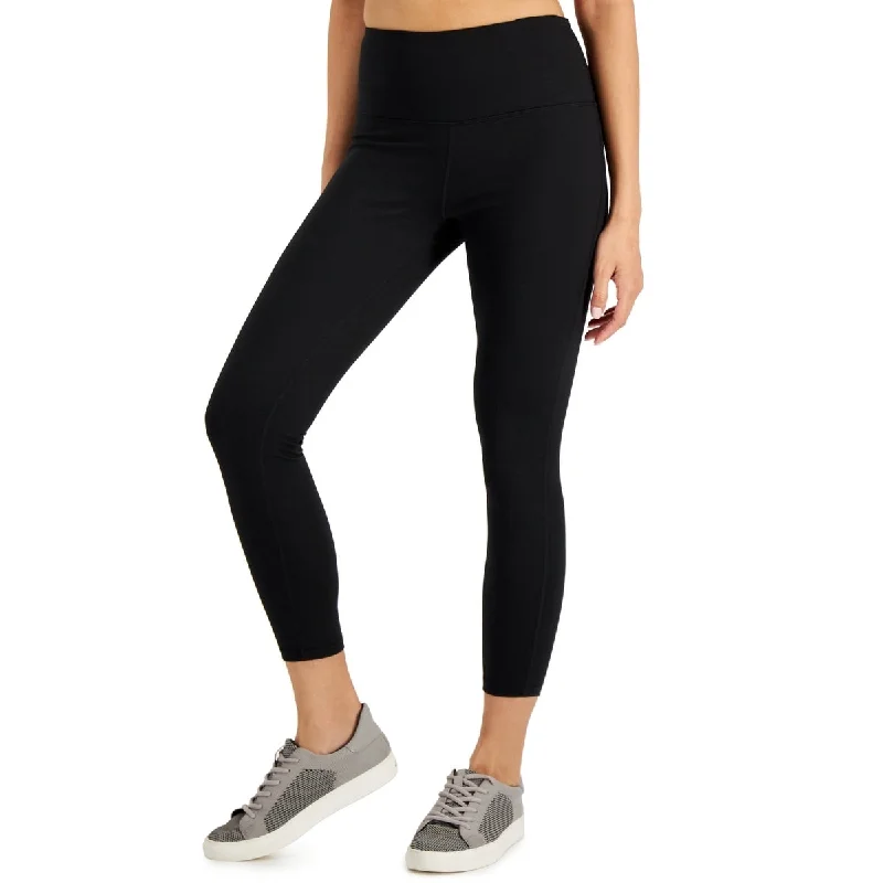 Free And Casual ID Ideology Women's Essentials Sweat Set 7/8 Length Leggings Black - XS Free And Casual ID Ideology Women's Essentials Sweat Set 7/8 Length Leggings Black - XS