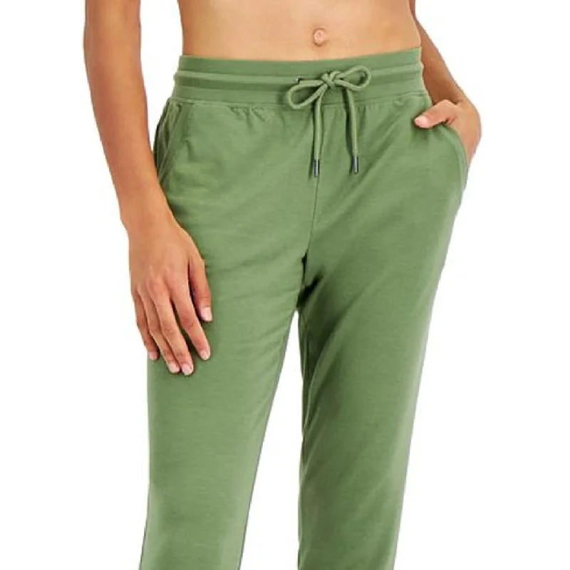 Advanced Design Id Ideology Women's Slim Leg Jogger Pants Green Size Medium