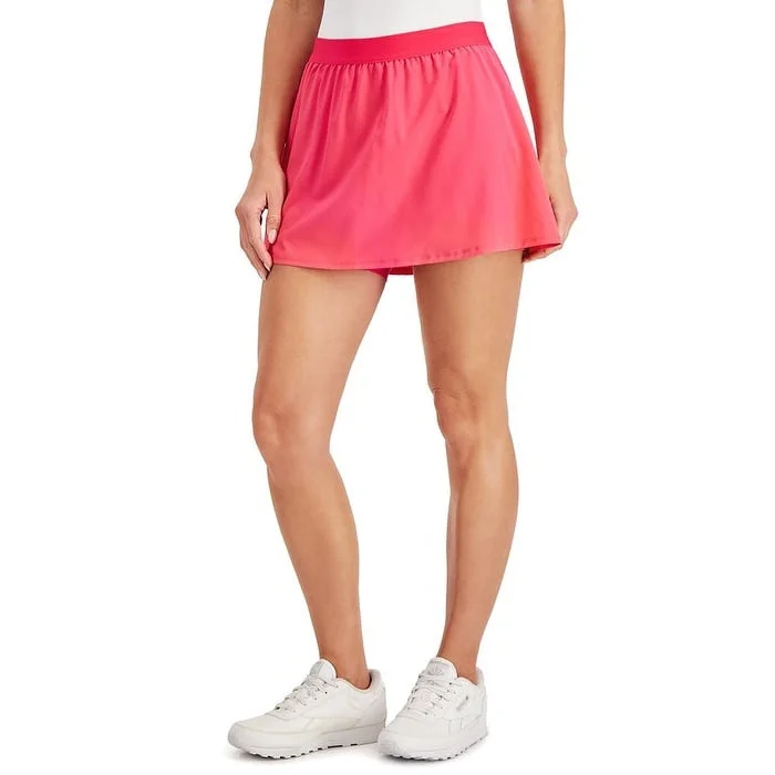 Comfortable And Casual ID Ideology Women's Woven Skort Red Size Small