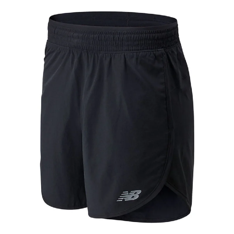 Timeless Outfits New Balance - Women's Accelerate 5 Inch Shorts (WS01209 BK)