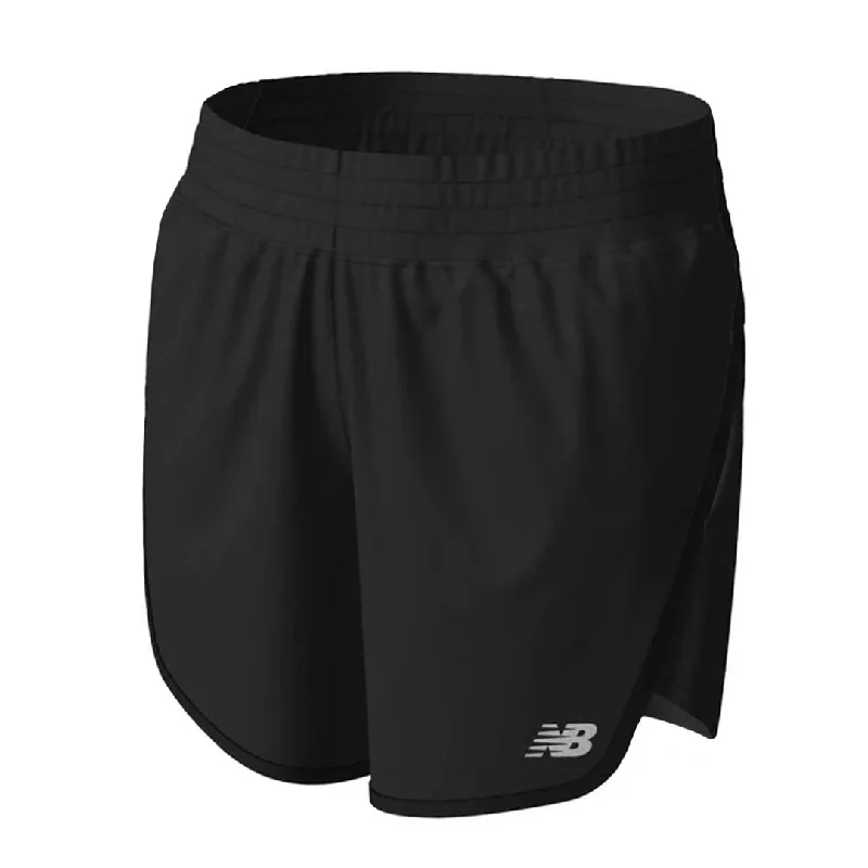 Simple Looks New Balance - Women's Accelerate 5" Shorts (WS23228 BK)