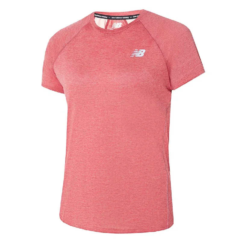Light Dressing New Balance - Women's Impact Run Short Sleeve T-Shirt (WT21262 ASO)