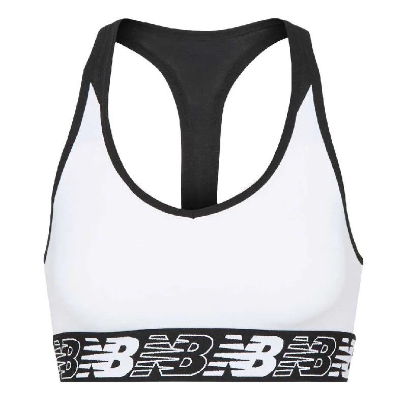Versatile Outfits New Balance - Women's Pace Bra 3.0 (WB11034 WT)