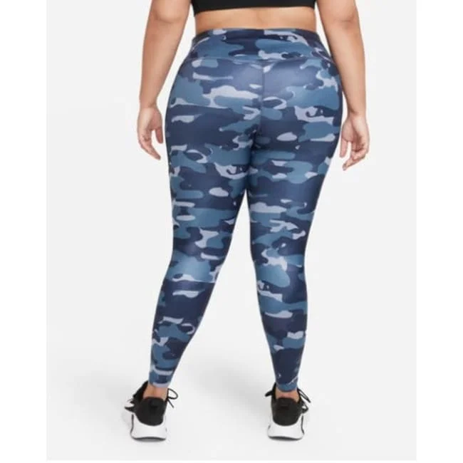 Design And Tailoring Nike Women's Dri Fit Mid Rise Camo Print Leggings Blue Size 2X Design And Tailoring Nike Women's Dri Fit Mid Rise Camo Print Leggings Blue Size 2X