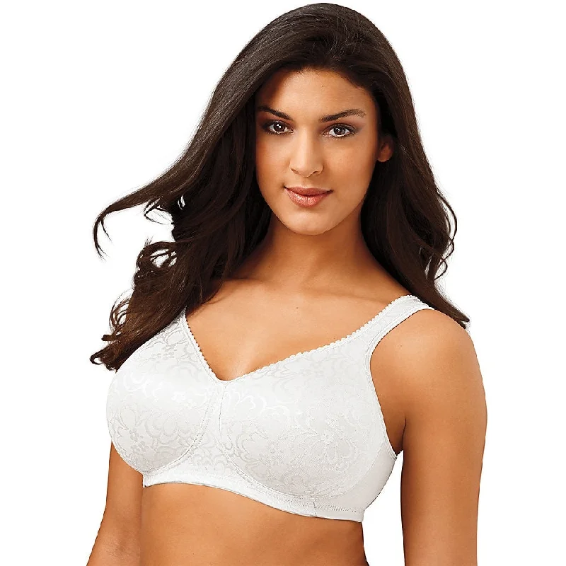 Refreshing Design Playtex Women's 18 Hour Ultimate Lift & Support Wirefree Bra White Size 44DDD - 44DD Refreshing Design Playtex Women's 18 Hour Ultimate Lift & Support Wirefree Bra White Size 44DDD - 44DD