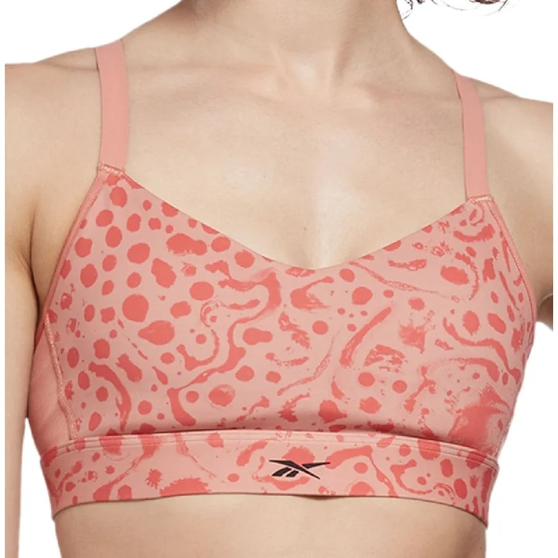 Fashionable And Fashionable Reebok Women's Lux Medium Impact Strappy Back Sports Bra Red Size Medium Fashionable And Fashionable Reebok Women's Lux Medium Impact Strappy Back Sports Bra Red Size Medium
