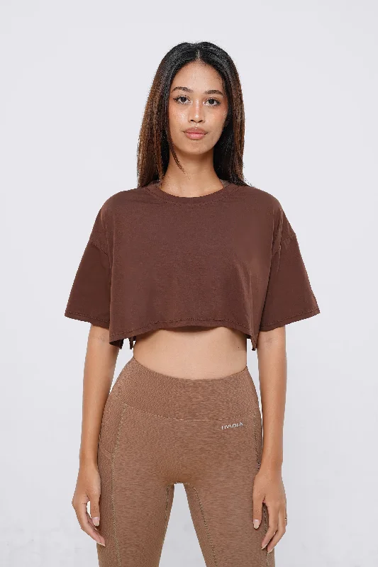 Classic Style Squad Short Sleeve Crop Tank