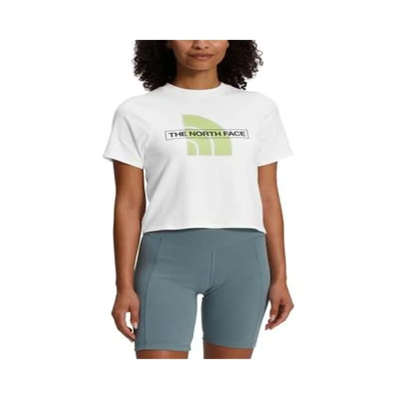 Trendy Comfort The North Face Women's Logo T-Shirt White Size Large