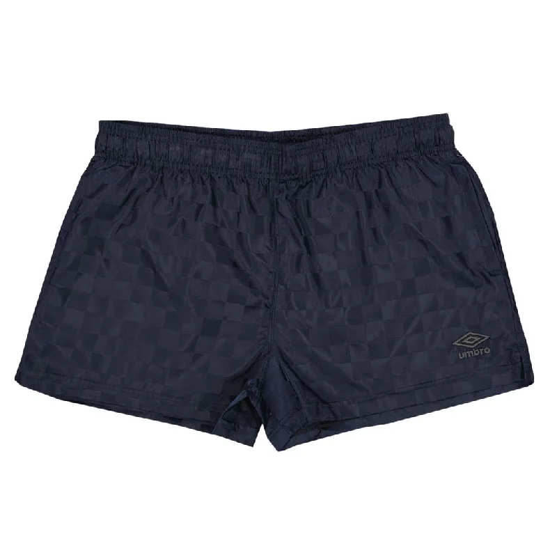 French Style Umbro - Women's 3 Inch Checkerboard Shorts (HUUL1UBF5 UGQ BLU)