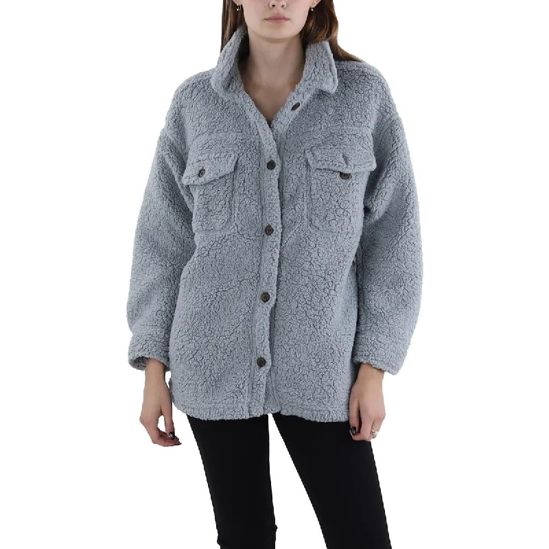 Classic Style 32 Degrees Heat Womens Fleece Warm Shirt Jacket