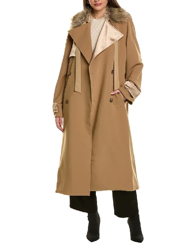 Breezy Outfits Adrienne Landau Trench Coat